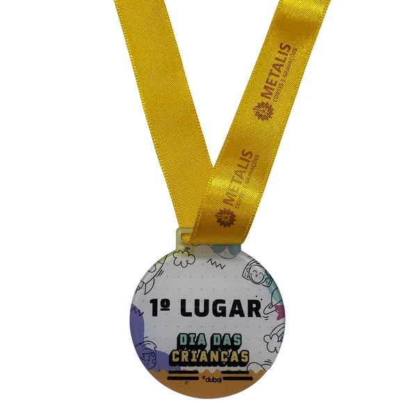 Medalha Com Estojo Valinhos Sp em acabamento premium com estojo de proteção
